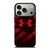 UNDER ARMOUR RED iPhone 17 Pro Case Cover