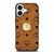 MCM WORLD WIDE BROWN LEATHER iPhone 17 Case Cover
