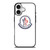 MONCLER LOGO WHITE iPhone 17 Case Cover
