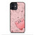 KIRBY DRAW PINK iPhone 12 Mini Case Cover