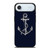 NAUTICAL ANCHOR NAVY BLUE iPhone Air Case Cover
