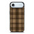PLAID BROWN 1 iPhone Air Case Cover