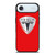 TESLA RED LOGO iPhone Air Case Cover