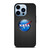 NASA METAL LOGO iPhone 13 Pro Max Case Cover
