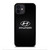 HYUNDAI METAL LOGO iPhone 12 Mini Case Cover