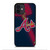 ATLANTA BRAVES COOL LOGO iPhone 12 Mini Case Cover ATLANTA BRAVES COOL LOGO iPhone 12 Mini Case Cover