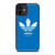 ADIDAS GIRLY BLUE iPhone 12 Mini Case Cover