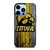 IOWA HAWKEYES WOODEN iPhone 13 Pro Max Case Cover