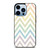 CHEVRON PATTERN RAINBOW COLOR iPhone 13 Pro Max Case Cover CHEVRON PATTERN RAINBOW COLOR iPhone 13 Pro Max Case Cover