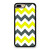 CHEVRON PATTERN YELLOW AND GREY iPhone 7 / 8 Plus Case Cover