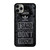 ADIDAS DON'T TOUCH MY PHONE iPhone 11 Pro Max Case Cover
