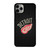 DETROIT RED WINGS METAL LOGO iPhone 11 Pro Max Case Cover
