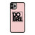 DOBRE BROTHERS PINK LOGO iPhone 11 Pro Max Case Cover