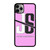 JACOB SARTORIUS PINK LOGO iPhone 11 Pro Max Case Cover