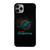 MIAMI DOLPHINS NFL ICON 3 iPhone 11 Pro Max Case Cover