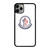 MONCLER LOGO WHITE iPhone 11 Pro Max Case Cover