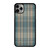 PLAID GREY iPhone 11 Pro Max Case Cover