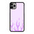 PURPLE FLAME iPhone 11 Pro Max Case Cover