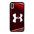 UNDER ARMOUR RED FRAME iPhone X / XS Case Cover UNDER ARMOUR RED FRAME iPhone X / XS Case Cover