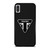 TRIUMPH MOTORCYCLE CARBON LOGO iPhone X / XS Case Cover TRIUMPH MOTORCYCLE CARBON LOGO iPhone X / XS Case Cover