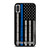 THIN BLUE LINE WE STAND iPhone X / XS Case Cover