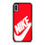 NIKE RED iPhone X / XS Case Cover