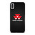 MASSEY FERGUSON TRACTOR LOGO CARBON iPhone X / XS Case Cover