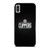 LOS ANGELES CLIPPERS METAL LOGO iPhone X / XS Case Cover LOS ANGELES CLIPPERS METAL LOGO iPhone X / XS Case Cover