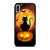 HALLOWEEN BLACK CAT iPhone X / XS Case Cover