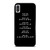 FRIENDS TV SERIES QUOTES iPhone X / XS Case Cover