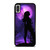 FAIRY DRAGONFLIES PURPLE MOON iPhone X / XS Case Cover