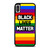 BLACK LIVES MATTER RAINBOW iPhone X / XS Case Cover