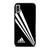 ADIDAS STRIPE BLACK iPhone X / XS Case Cover