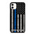 THIN BLUE LINE WE STAND iPhone 11 Case Cover