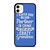 PARTNER IN CRIME GRANDMA 2 iPhone 11 Case Cover