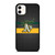 OAKLAND ATHLETICS METAL LOGO iPhone 11 Case Cover