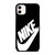 NIKE BLACK iPhone 11 Case Cover NIKE BLACK iPhone 11 Case Cover