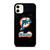 MIAMI DOLPHINS NFL ICON 1 iPhone 11 Case Cover