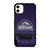 COLORADO ROCKIES BASEBALL ICON iPhone 11 Case Cover