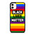 BLACK LIVES MATTER RAINBOW iPhone 11 Case Cover