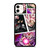 BLACK GOKU SS ROSE COLLAGE iPhone 11 Case Cover