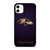 BALTIMORE RAVENS 1 iPhone 11 Case Cover