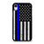 THIN BLUE LINE AMERICAN iPhone XR Case Cover