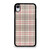 PLAID BROWN 2 iPhone XR Case Cover PLAID BROWN 2 iPhone XR Case Cover
