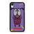 COURAGE THE COWARDLY DOG FEAR iPhone XR Case Cover COURAGE THE COWARDLY DOG FEAR iPhone XR Case Cover