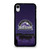 COLORADO ROCKIES BASEBALL ICON iPhone XR Case Cover