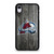COLORADO AVALANCHE WOODEN iPhone XR Case Cover COLORADO AVALANCHE WOODEN iPhone XR Case Cover