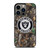 OAKLAND RAIDERS TREE CAMO iPhone 13 Pro Case Cover