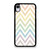 CHEVRON PATTERN RAINBOW COLOR iPhone XR Case Cover