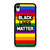 BLACK LIVES MATTER RAINBOW iPhone XR Case Cover